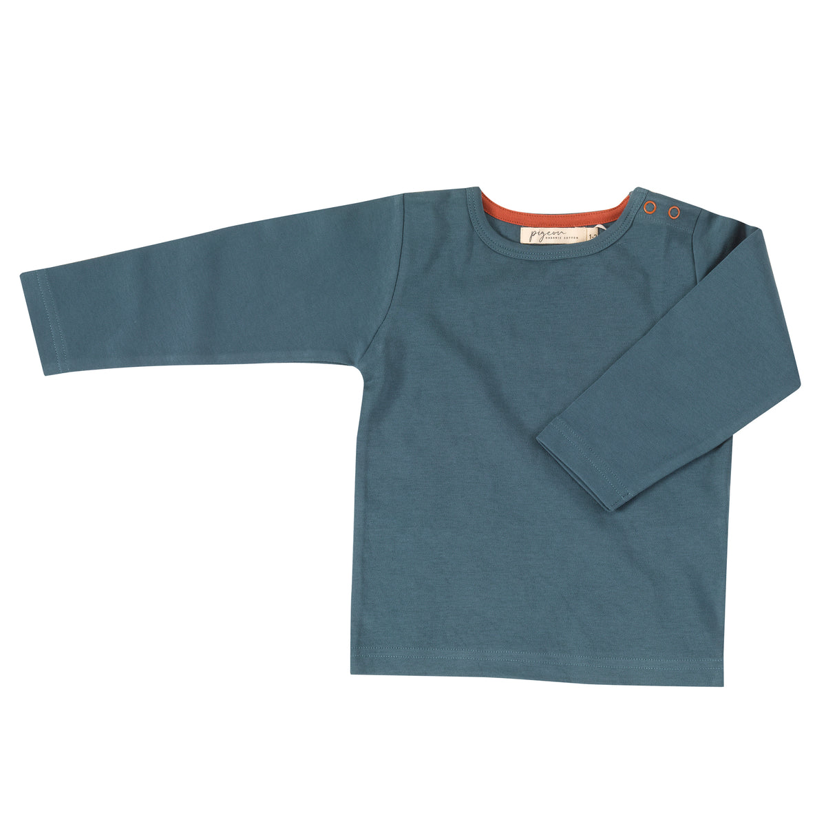 Pigeon Plain Top Long Sleeve - Teal