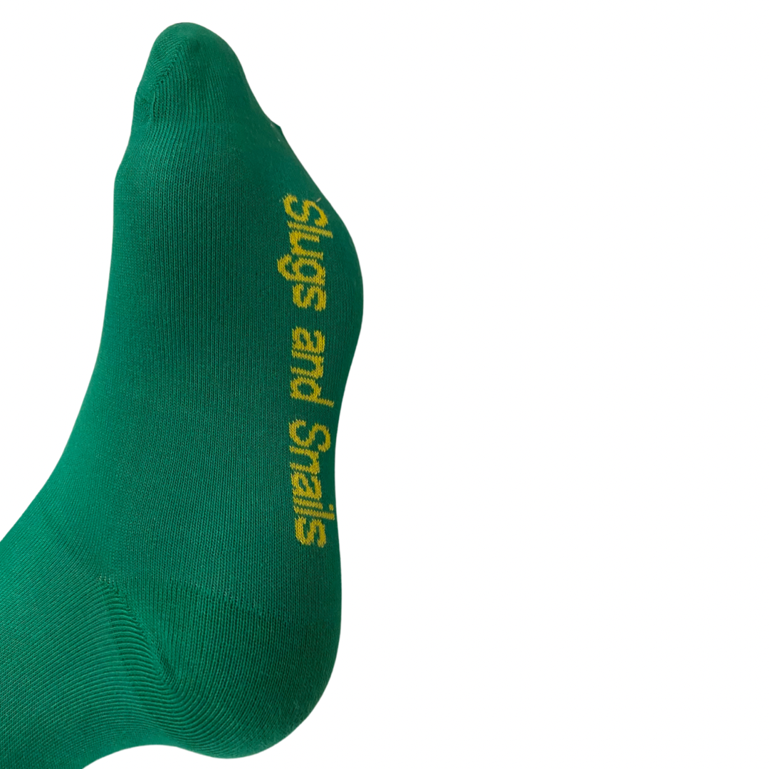 Slugs & Snails Adult Tights - Colour Block - Emerald Green