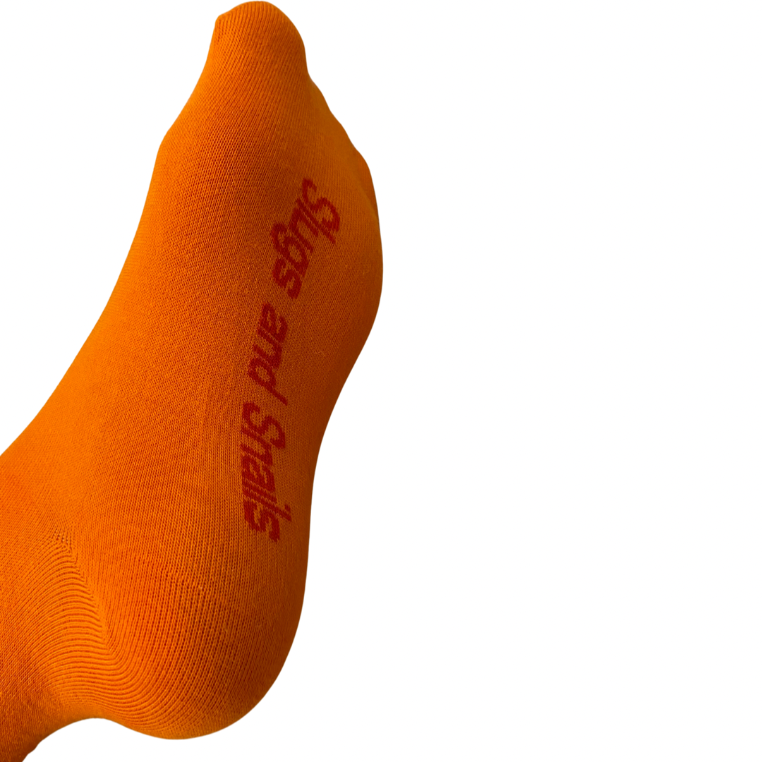 Slugs & Snails Adult Tights - Colour Block - Sunrise Orange