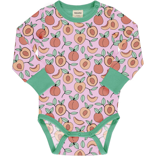 Meyadey Body Long Sleeve - Peach Garden