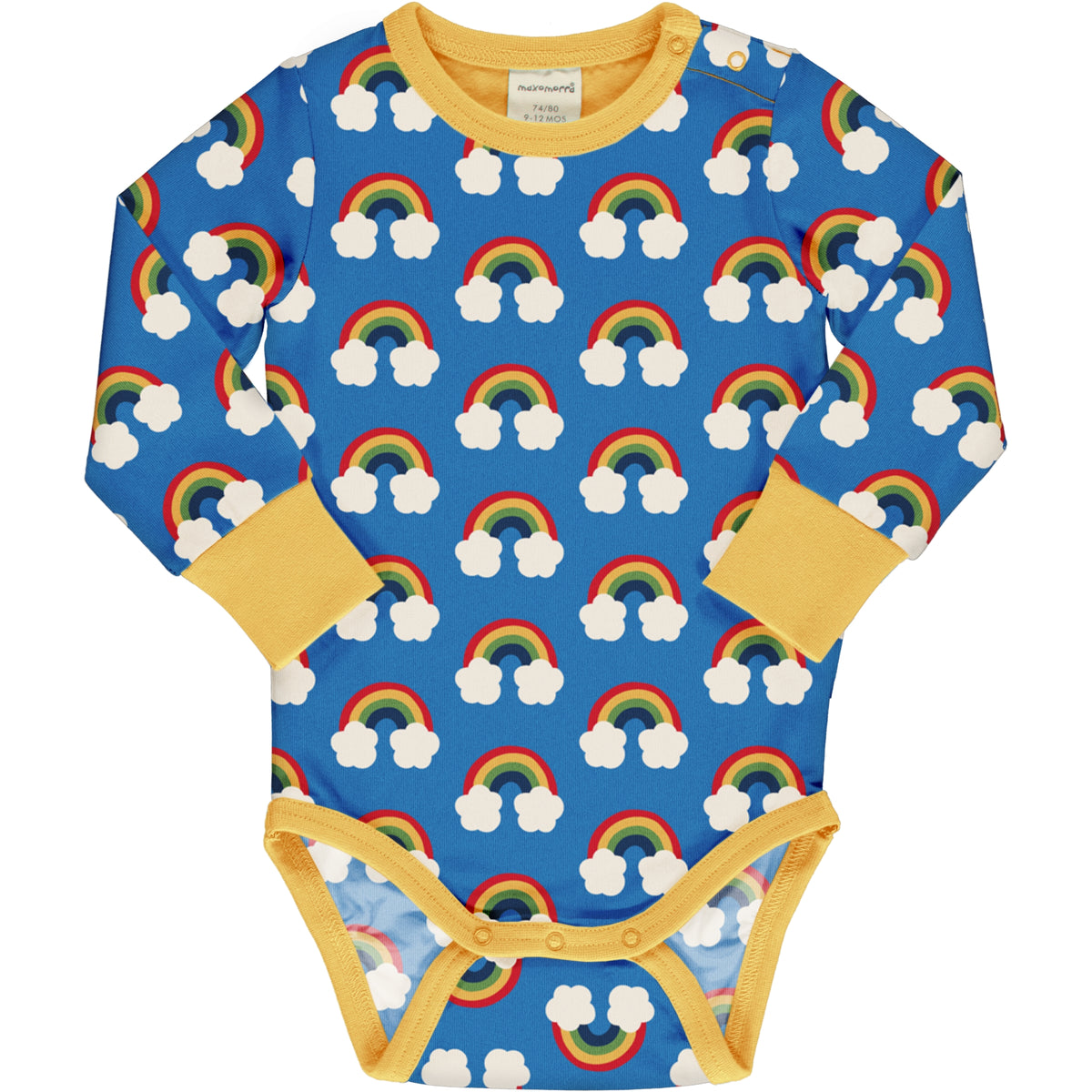 Maxomorra Body Long Sleeve - Rainbow