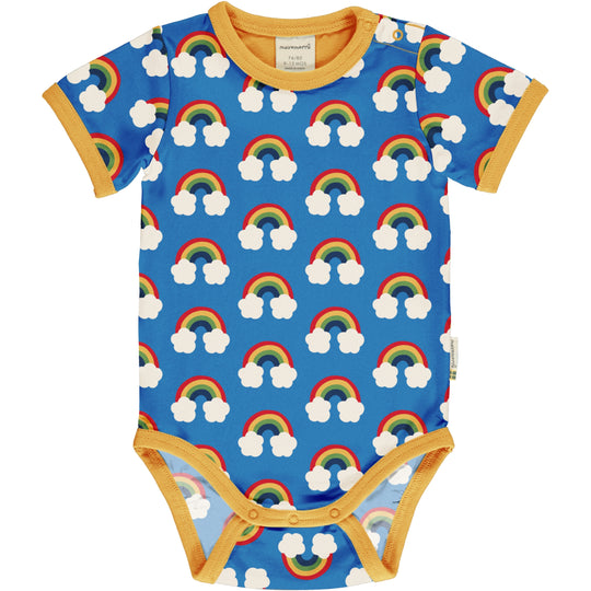 Maxomorra Body Short Sleeve - Rainbow