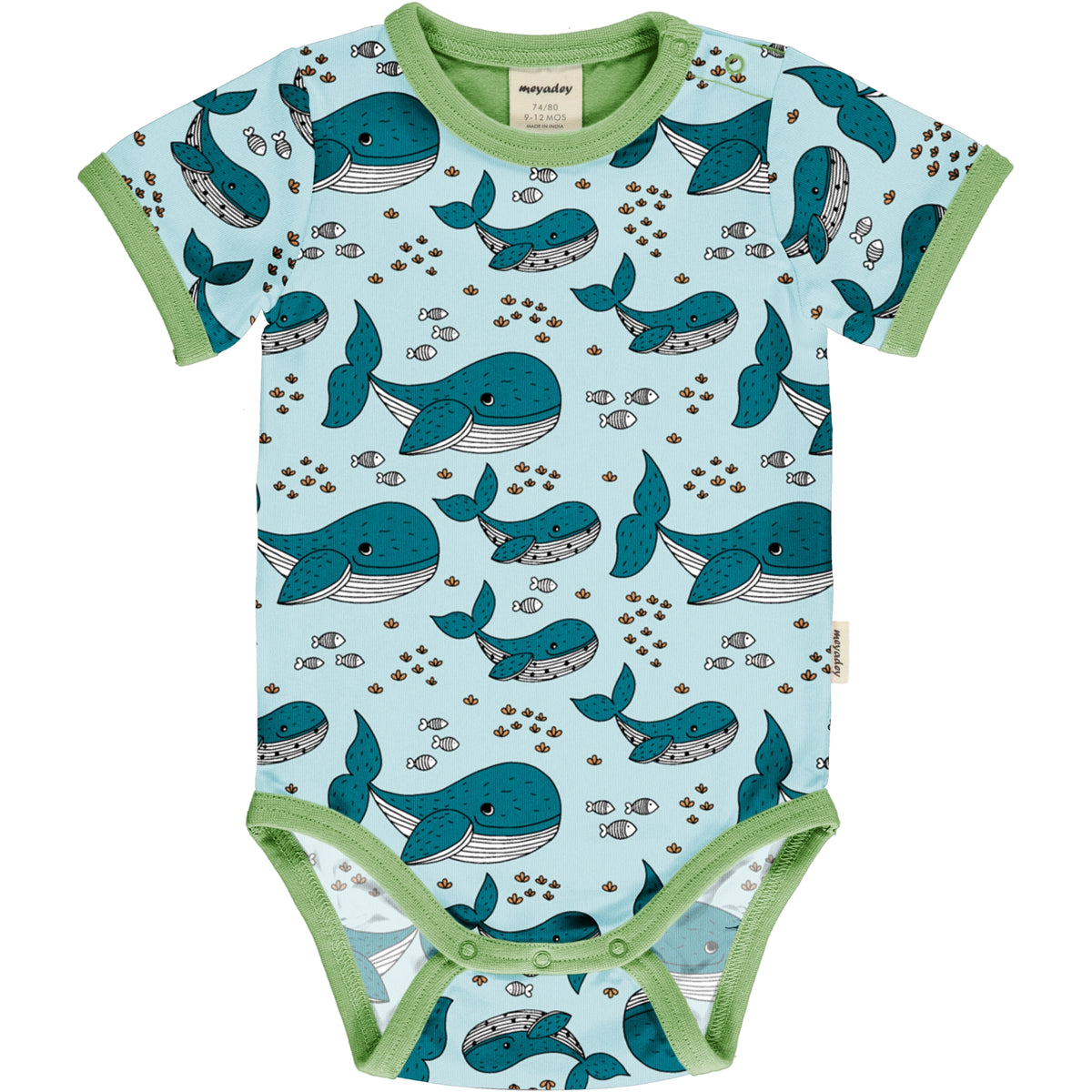 Meyadey Body Short Sleeve - Whale Waters
