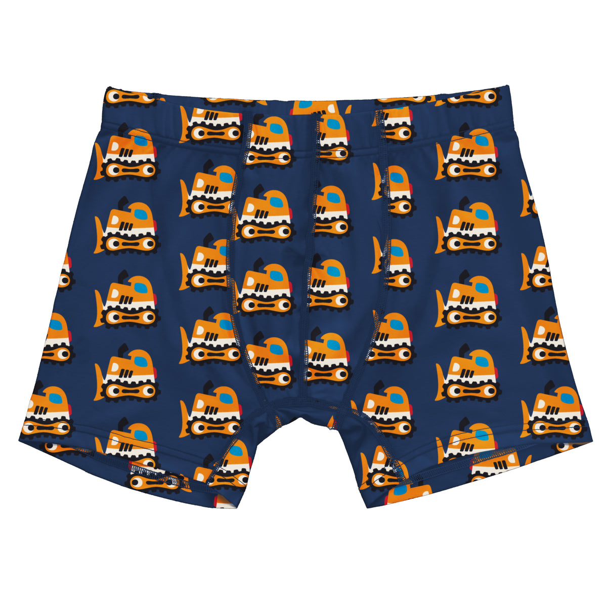 Maxomorra Adult Boxer Shorts - Bulldozer