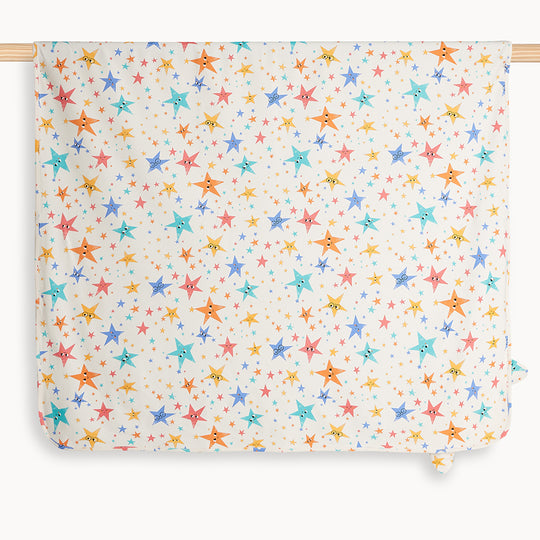 The Bonnie Mob Carneigie Shawl With Hood - Stars