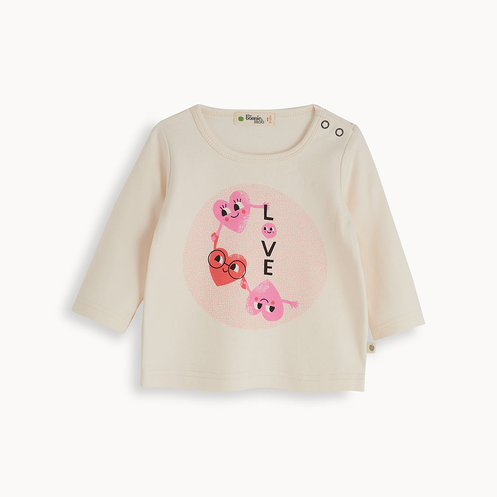 The Bonnie Mob Culture T-Shirt Long Sleeve - Hearts