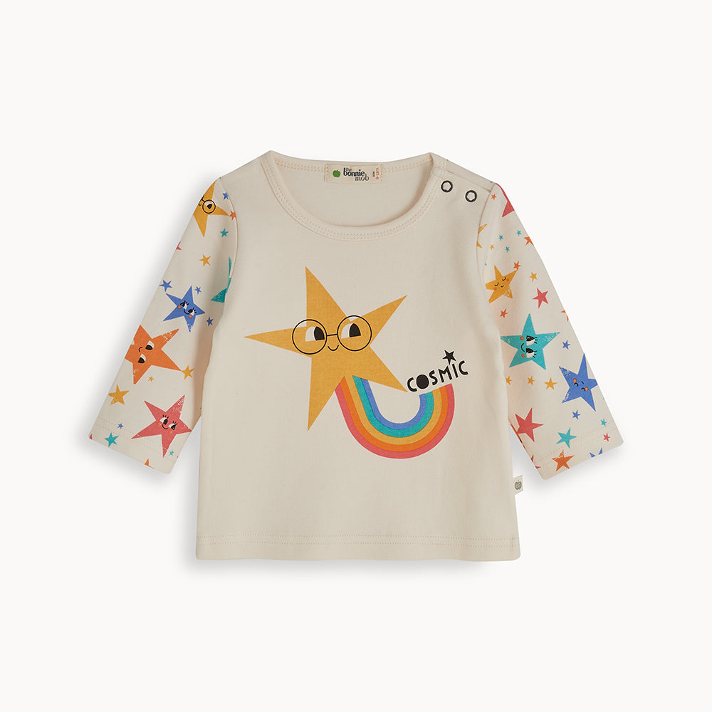 The Bonnie Mob Culture T-Shirt Long Sleeve - Stars