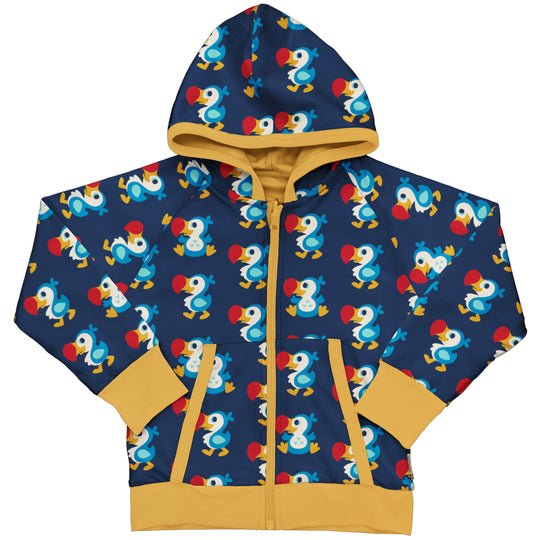 Maxomorra Cardigan Hood Reversible - Dodo