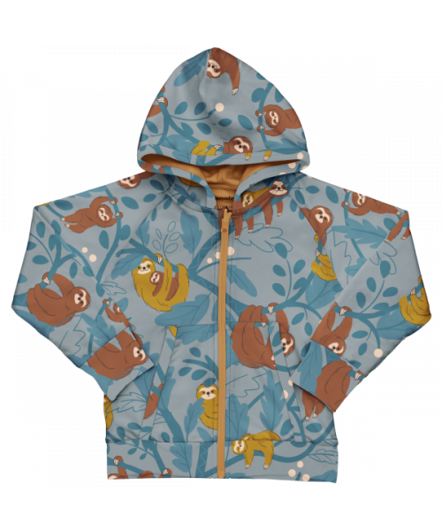 Meyadey Cardigan Hood Long Sleeve Lined - Sleepy Sloth