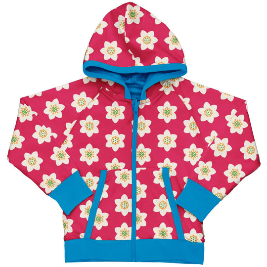 Maxomorra Cardigan Hood Party Anemone
