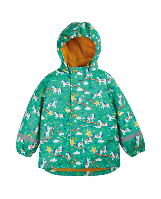 Frugi Cosmic Unicorns Puddle Buster Coat