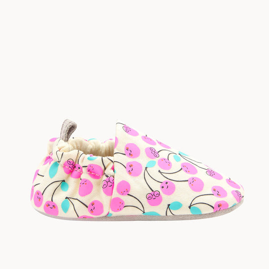 The Bonnie Mob Dancer Soft Sole Baby Shoe - Cherries