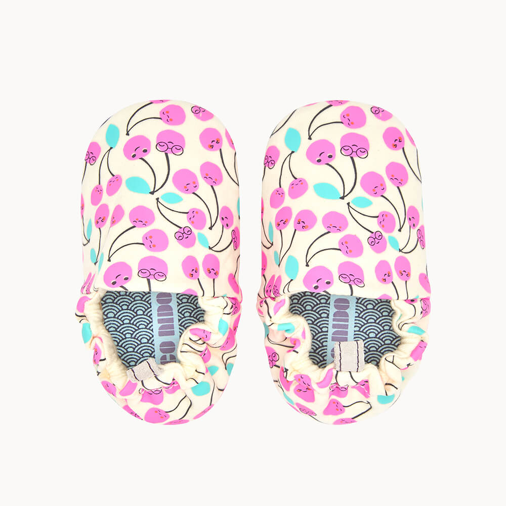The Bonnie Mob Dancer Soft Sole Baby Shoe - Cherries