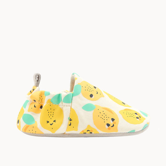 The Bonnie Mob Dancer Soft Sole Baby Shoe - Lemon