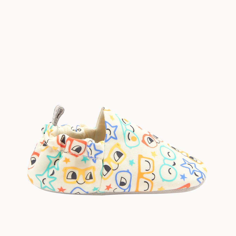 The Bonnie Mob Dancer Soft Sole Baby Shoe - Rainbow Sunnies