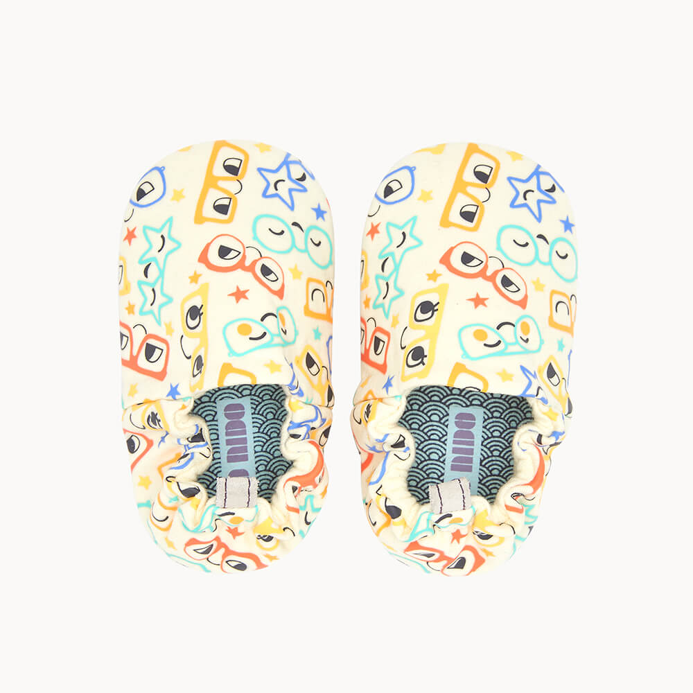 The Bonnie Mob Dancer Soft Sole Baby Shoe - Rainbow Sunnies