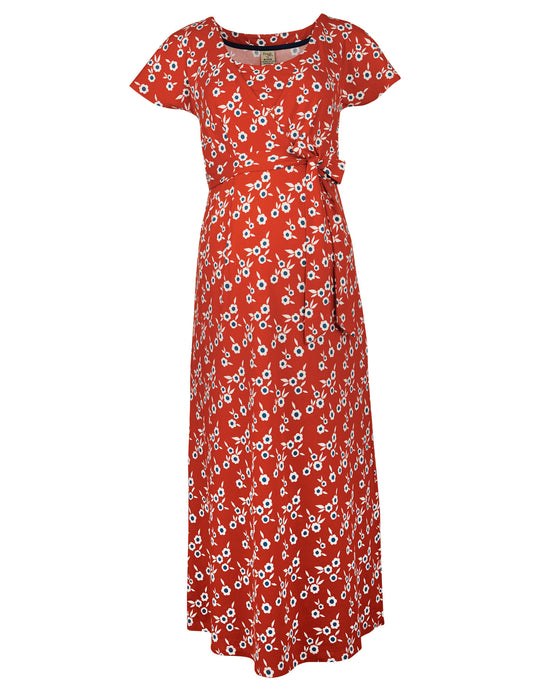 Frugi Adult Cecilia Dress - Marsh Marigold