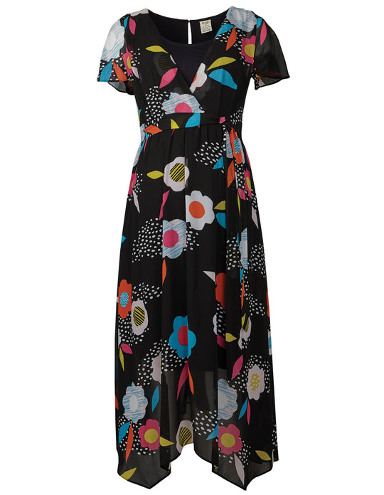Frugi Celeste Dress - River Windflower