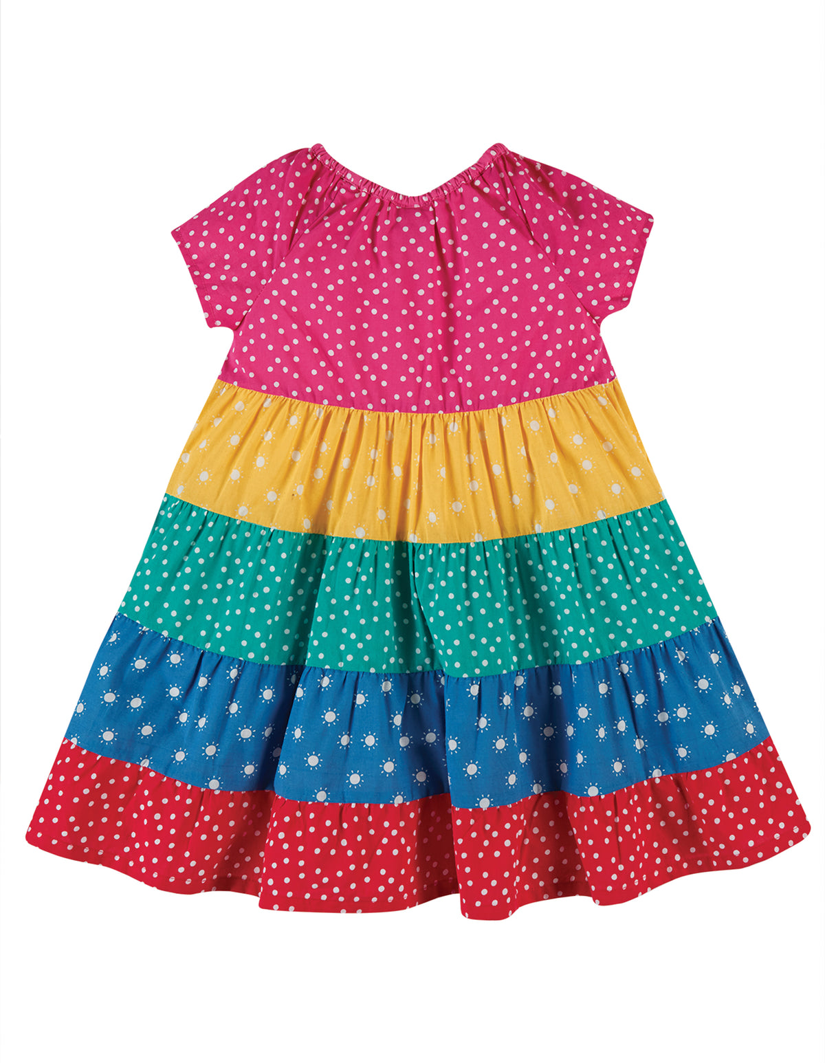Frugi, Dorothy Twirly Dress, Rainbow