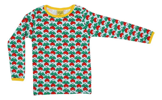 DUNS Sweden Long Sleeve Top Radish - Clearwater