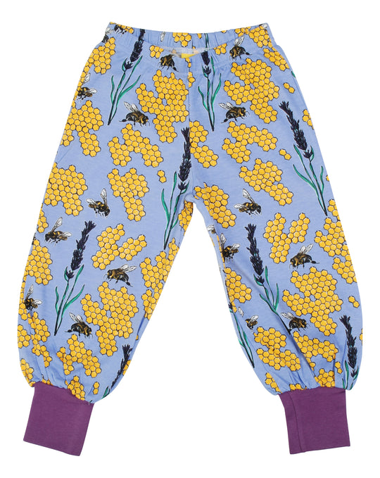 DUNS Sweden Baggy Pants Bee - Grape