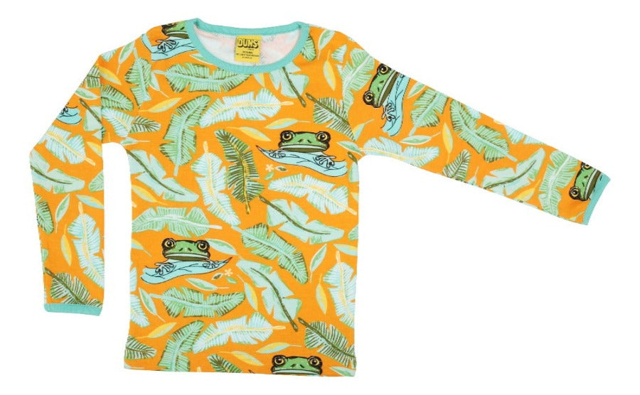 DUNS Sweden Top Long Sleeve - Frog Orange