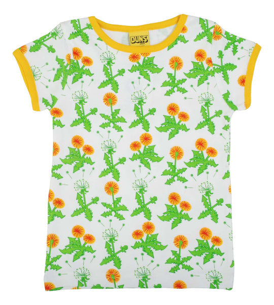DUNS Sweden Short Sleeve Top Dandelion
