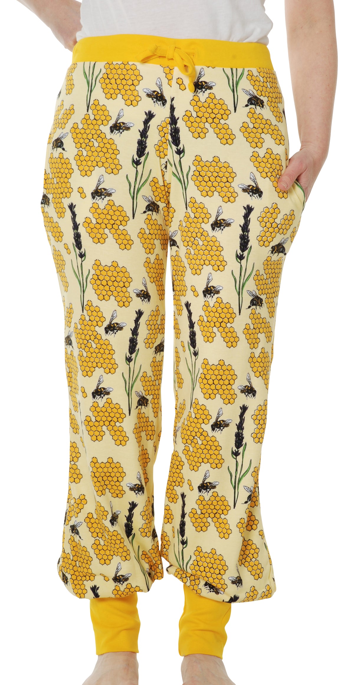 DUNS Sweden Adult Baggy Pants - Bee Yellow