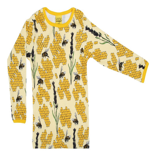 DUNS Sweden Long Sleeve Top Bee - Yellow