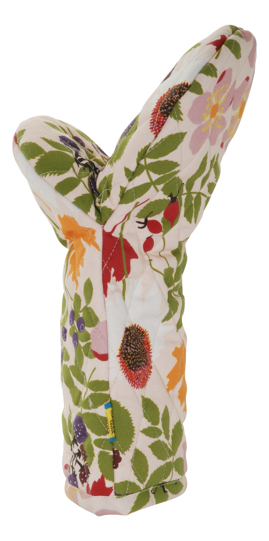 DUNS Sweden Kitchen Oven Mitten - Autumn Flower