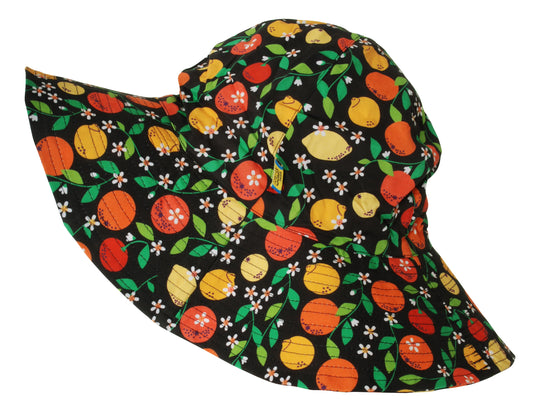 DUNS Sweden Sunhat Citrus - Black