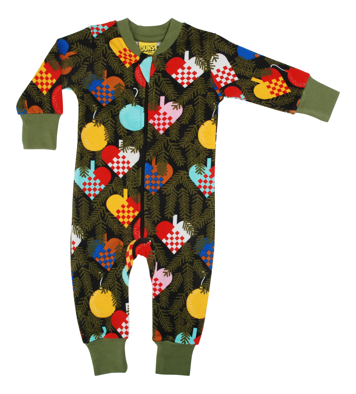 DUNS Sweden Zip Suit Long Sleeve - Heart