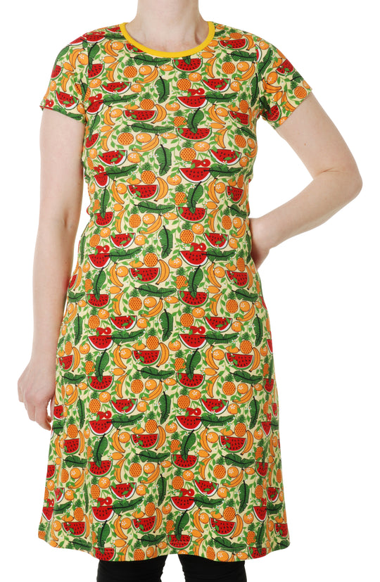 DUNS Sweden Adult Short Sleeve Dress Tropical