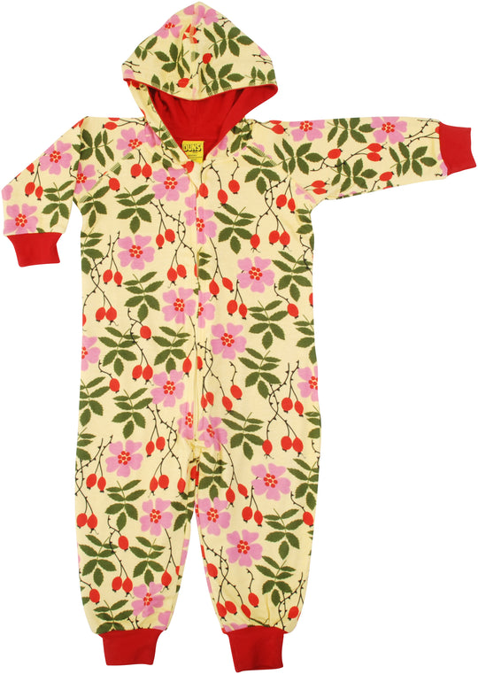 DUNS Sweden Lined Suit With Hood - Rosehip