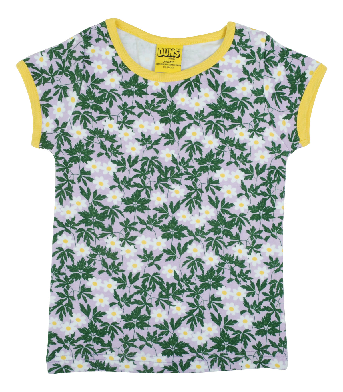 DUNS Sweden Top Short Sleeve - Wood Anemone Viola