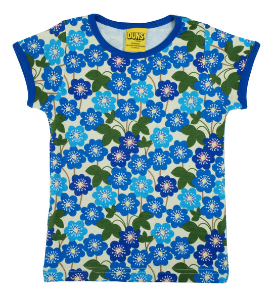 DUNS Sweden Short Sleeve Top Hepatica Nobilis