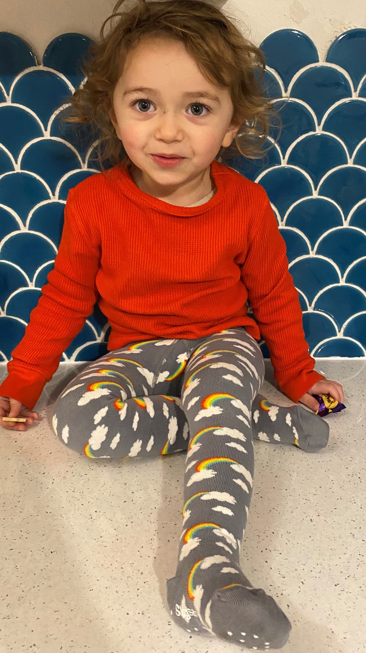 Slugs & Snails Tights - Storm