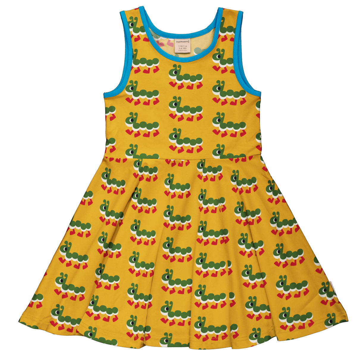 Maxomorra Dress Circle Sleeveless - Caterpillar
