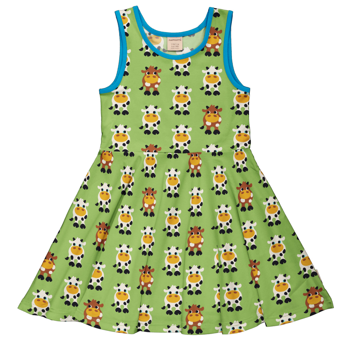 Maxomorra Dress Circle Sleeveless - Cow