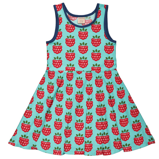 Maxomorra Dress Circle Sleeveless - Raspberry