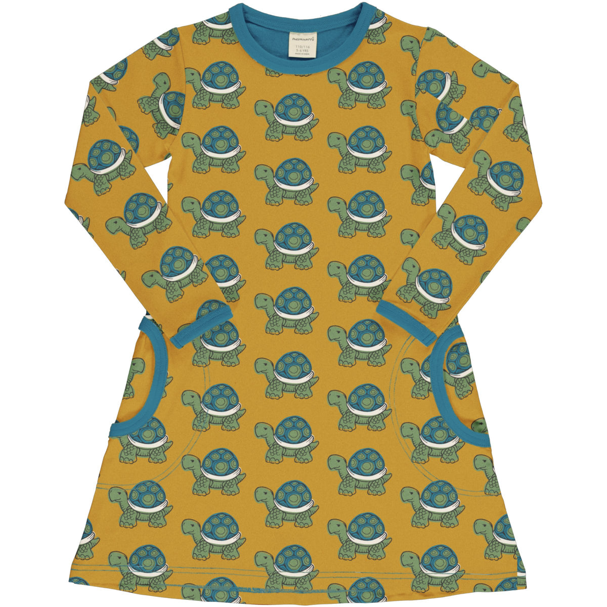 Maxomorra Dress Long SleeveTortoise - The Thrifty Stork