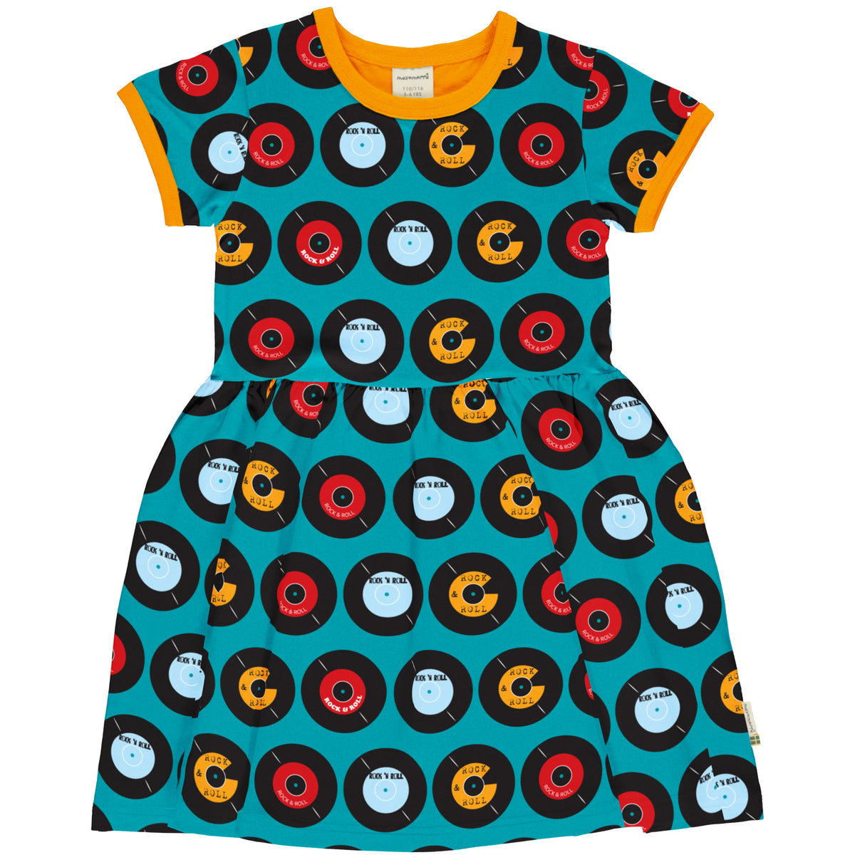 Maxomorra Dress Spin Short Sleeve - Classic LP