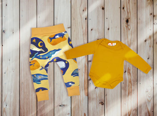 Curious Stories Uni Body - Cheddar - to match Whale