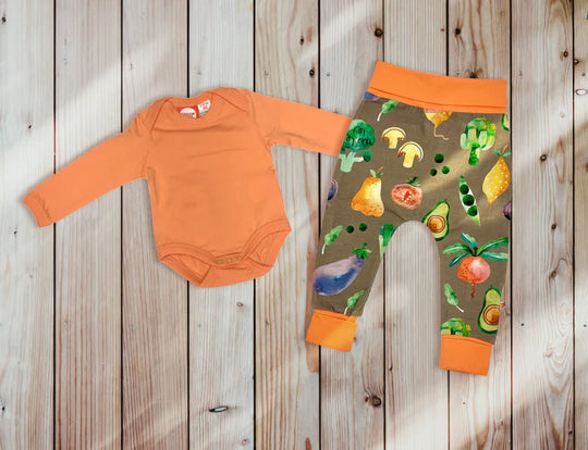 Curious Stories Uni Body - Peach - to match Veggi