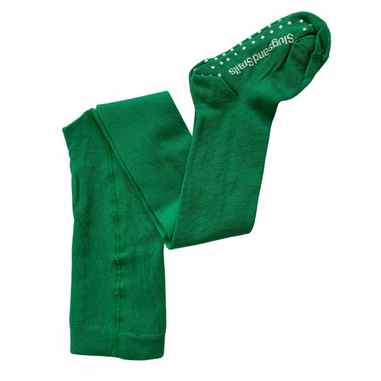 Slugs & Snails Adult Tights - Colour Block - Emerald Green