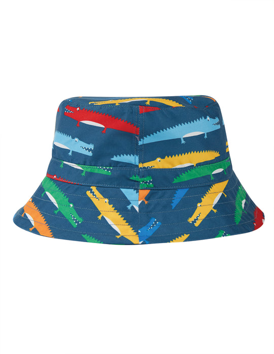 Frugi Harbour Swim Hat - Rainbow Crocs