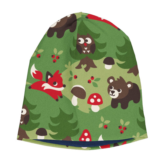 Maxomorra Hat Velour - Forest