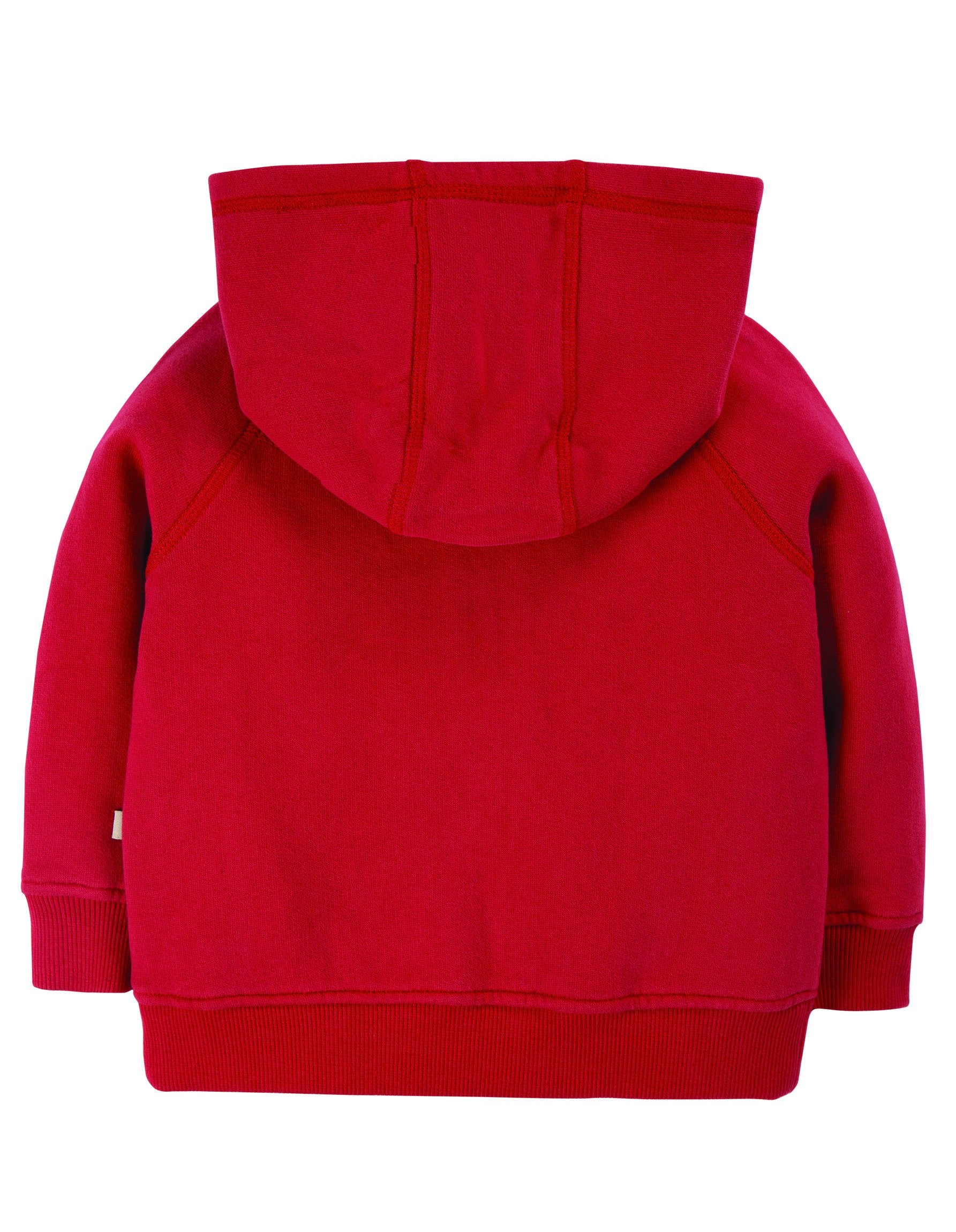 New Release Frugi Hayle Hoody Tango Red/Castle - The Thrifty Stork