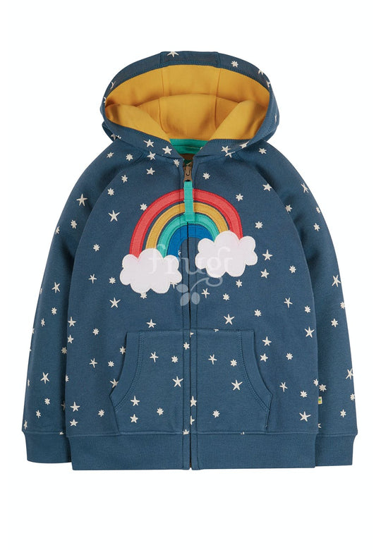 Frugi Dorothy Hoody - Abisko Stars/Rainbow