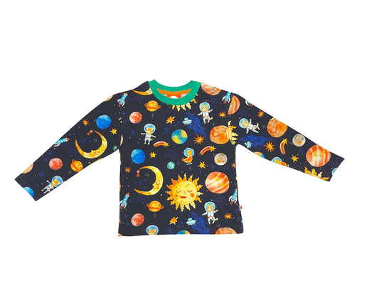 Curious Stories Long Sleeve Sweatshirt - Space